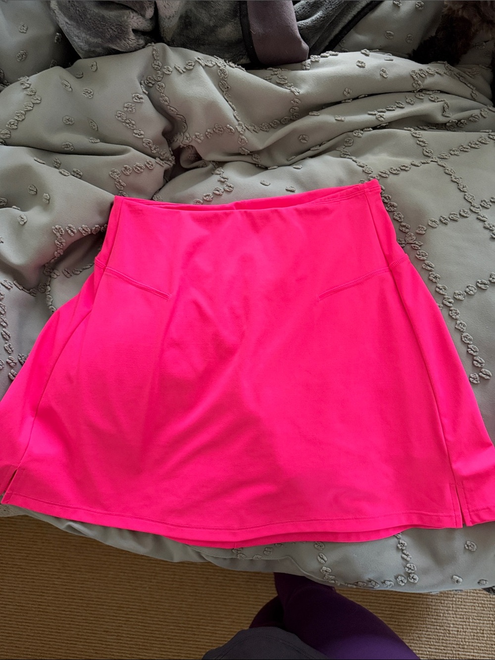 Old Navy Hot Pink Circle Skater Skirt